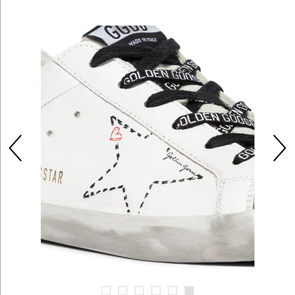 Golden Goose Black Laces